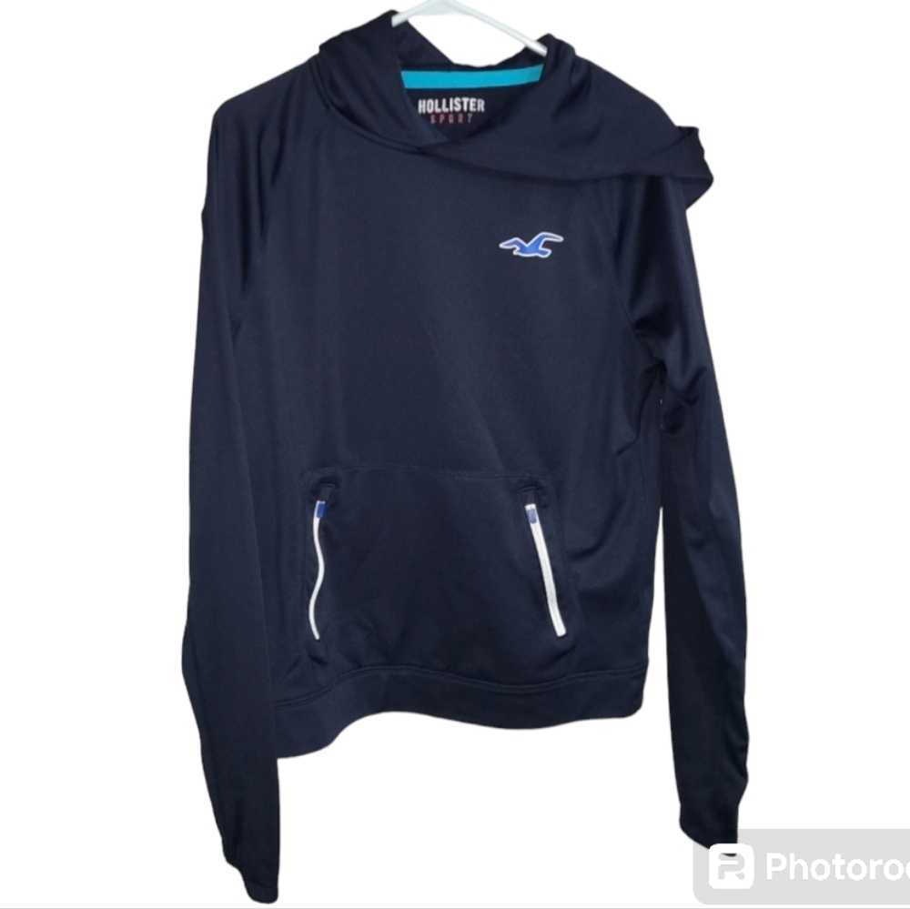 Hollister Sport XL hoodie‎ sweatshirt one pouch with two zippers
